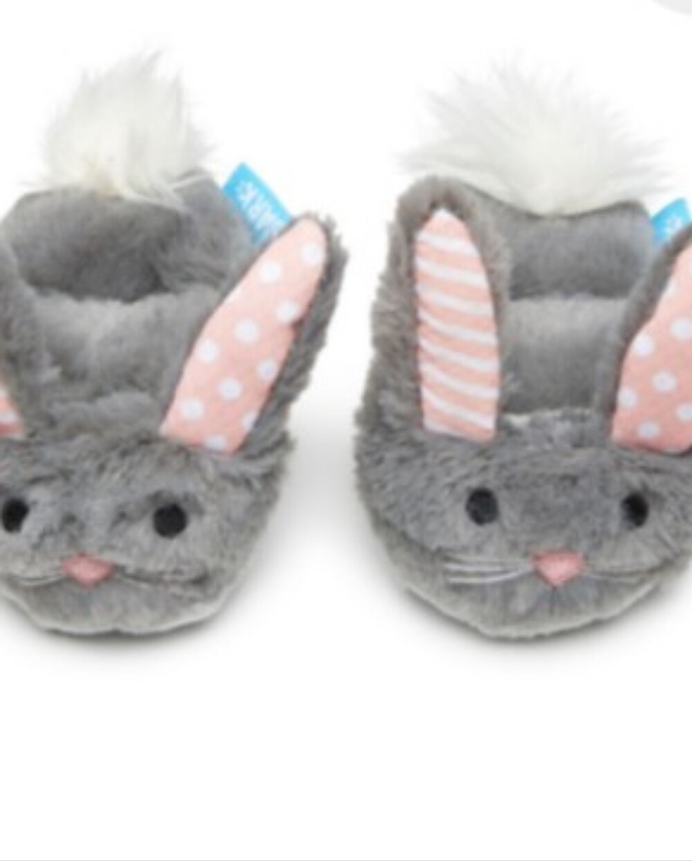 Itty & Bitty The Bunny Slippers Plush Squeaky Dog Toy .